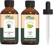 Organic Zing Oil Bundle : Saw Palmetto (Serenoa repens) (30ml) & Amla (Phyllanthus emblica) (30ml) -Oil