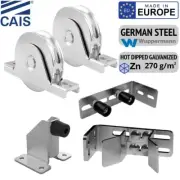 600KG European Made Sliding Gate Hardware Kit up to 8m with Recess Mount Wheels