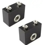 2PCS Aluminum Z-Axis Leadscrew Top Mount For Tornado Creality CR-10 ENDER 3 E...