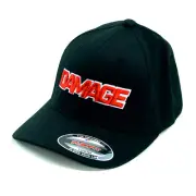 Tampa Bay Damage FlexFit Hat - Black Size: Small/Medium