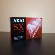 Akai SX C-90 Type 1 Blank Audio Tape ×1 - SEALED