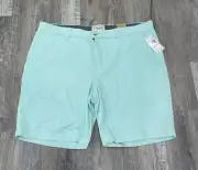 Original Penguin Shorts Men’s 38 Teal Blue Stretch Golf