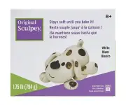 Sculpey S2 Original Polymer Clay 1.75lb, White Single