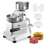 VEVOR 4" Commercial Burger Patty Maker Hamburger Meat Press Forming Machine