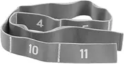 yuksok Resistance Band Elastic Band Exercise Band Multipurpose Lightweight Yoga Stretch Band 11 Segment for Pilates Gym Stretching