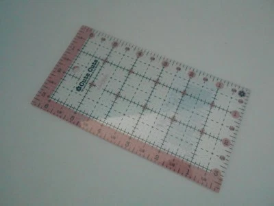 NEW Riley Blake Designs Cute Cut Ruler by Lori Holt Rectangle 3.5" X 6.5"