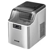20kg Ice Maker Machine Clear Cube Making Countertop Home Commercial 2 Water Filling Methods Stainless Steel Maxkon