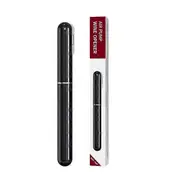 Safety Air Pump Wine Bottle Opener with Foil Cutter Wine Corkscrew Stainless Steel Pin Wine Air Pressure Corkscrew Cork Remover Pen Black