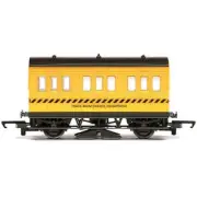Hornby R296 OO Gauge Track Cleaning Coach - Model Railway Wagon Rolling Stock