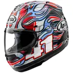 預購 任我行騎士 ARAI RX-7X HAGA WSBK #41 全罩 賽事等級 彩繪 RX7X RX7 藍火焰