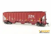 TANGENT HO PS-2 4427 'High Side' Covered Hopper CN 'Ex-WC Conspicuity Stripes'