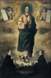 Francisco de Zurbaran -Immaculate Conception Giclee Fine Art Print on Canvas 36"