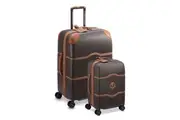 Delsey Chatelet Air 2.0 Carry On & Large Duo Hardsided Luggage - Chocolate