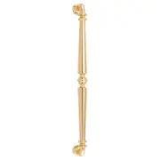 Sarlat Door Pull Handle, Polished Brass