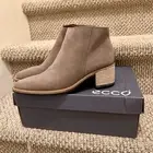 NIB ECCO Shape 35 Sartorelle Andorra Hydromax Birch color Ankle Boot EU 38
