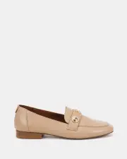 Miss Sofie Penny/Nude Womens Flats 10
