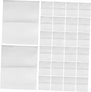 HOODANCOS 100pcs White Foam Shipping Bags Pearl Cotton Cushion Packaging for Bottle Plate Protection Shockproof Express Packaging Bag for Safe Transport