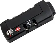 [WUISOLQP] Sleek for Built-in Luggage Lock TSA002 with Custom Combination Dial Stylish and Convenient