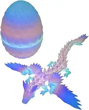 Dragon Egg | 3D Printed Decoration | Articulated Action Surprise Creative Stress Relief Toy for Easter Stuffers Birthday Party Favors Home Decor