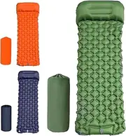 Inflatable Sleeping Pad for Camping | Inflatable Waterproof Camping Mat - Camping Equipment Portable Mattress for Camping Backpacking Hiking Tent Trap Traveling