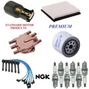 Tune Up Kit Filters Cap Wire Spark plugs For CHRYSLER CIRRUS V6; 2.5L 1995-2000