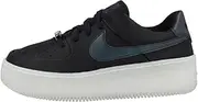 [Nike] Women's W AF1 SAGE Low LX Basketball Shoes, Oil Grey Blank White, 6 UK
