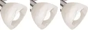 Pack of 3 E14 Lampshade Glass Table Lamp Suitable for Nino Daytona Replacement Shade Pendant Lamp Glass Lampshade Replacement Glass Lampshade Pendant Lamp E14 (Pack of 3)