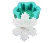 Silicone Mold Easy Demoulding Food Grade Baking Hexagonal Easy to Separate Casting Mold for Home