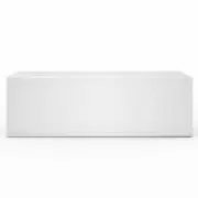 1.2m White Gloss Suprilla TV Unit