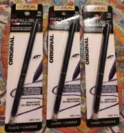 Lot of 3 L'Oreal Paris Infallible Never Fail 541 Navy Marine New Sealed