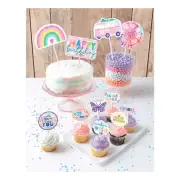 NEW Amscan Girl-Chella Birthday Cake Topper Kit By Spotlight