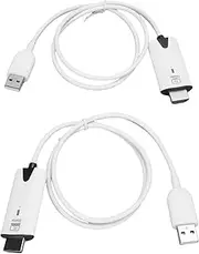 5G Wireless HDMI Extender Kit for PC to TV,Full HD 1080P 60Hz Video and Audio, Plug and Play, Wireless HD Extender Kit for Laptop Monitor Projector