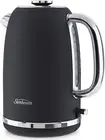 Alinea Electric Kettle 1,7 L 2,4kW Fast Boil Dark Canyon Black