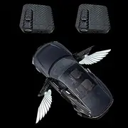 Car Door Lights Logo Projector - Car Door Welcome Lights LED Angel Wings Light - Car Brand Logo Car Door Light for Cool Car Decorations