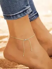 Ankle Bracelets Women's Titanium Steel Bracelets Gold
