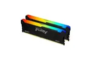 Kingston Fury RGB 64GB (2x32) DDR4-3600 Memory - Black [KF436C18BB2AK2/64]