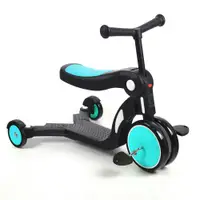 在飛比找e-Payless百利市購物中心優惠-BabyBabe 三合一平衡三輪車(平衡車、滑步車)-藍色