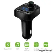 2 USB Charger In Car Bluetooth FM Transmitter Radio MP3 Wireless Adapter 12V-24V (for: Porsche)