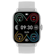 T12 Smartwatch 1.81'' Large Screen Sports Heart Rate Blood Oxygen Sleep Monitoring Bluetooth Calling - Grey