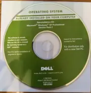 Dell Windows XP Professional full version Service Pack SP2 Reinstallation CD