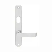 KR Lucas Pavtom Wide Door Lever Handle on Oval Lock Plate