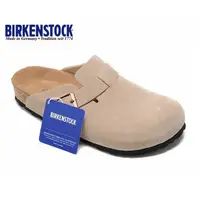 在飛比找蝦皮購物優惠-BIRKENSTOCK 勃肯包頭軟木拖鞋男女同款時尚麂皮半包