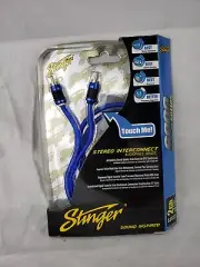 Stinger SI623 3 Ft 2-Channel 6000 Series RCA Audio Interconnect Cable
