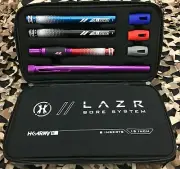 NEW HK Army Autococker Threaded LAZR Barrel Kit w/ Colored Inserts - Dust Purple