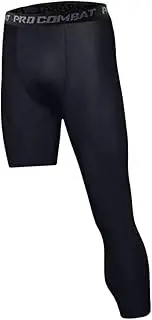 [yuksok] Mens Compression Pants Tights Base Layer Pants Workout Leggings for Fitness Jogging Basketball