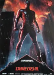 4 Aushangfotos, A 3, DAREDEVIL, MARVEL Comicfilm, Ben Affleck, Jennifer Garner