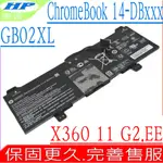 HP GB02XL 電池 惠普 X360 11 G2 EE CHROMEBOOK 14-DB HSTNN-IB8W