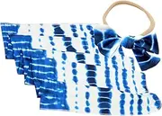 CIMAXIC 1 Set Headband Newborn Carrier Blanket Swaddles Sign Nest Burp Lounger Embrace Headphones Sack Cap Stuff Welcome Muslin Receiving Oh Head Band Spandex Blue