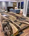 Live Edge Table, Custom Epoxy Table, Walnut Dining Table, Epoxy Resin Table Top