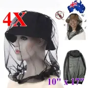 New Mosquito Fly Head Net Mesh Hat Bee Insect Bug Mozzie Protector Outdoor